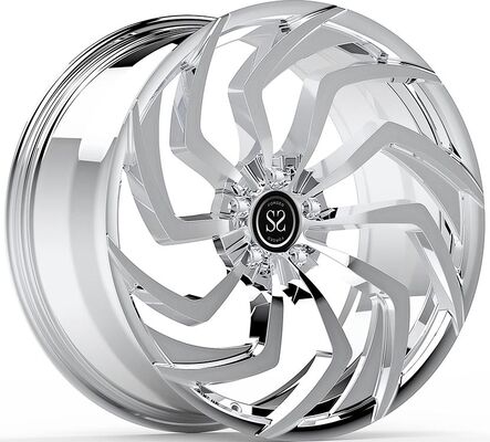 BMW M4 Baujahr 2022 Echte Chrom Custom 1-teilige Schmiedefelgen 20x10.5 und 21x11.5