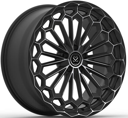 2019 BMW M2 19x9 und 19x10 Schwarz maschinell bearbeitete Felgen 1-teilig geschmiedet