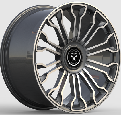 Aston Martin DBX Custom Forged Aluminum Alloy Rims Matt Silver 22 Inch 5x128