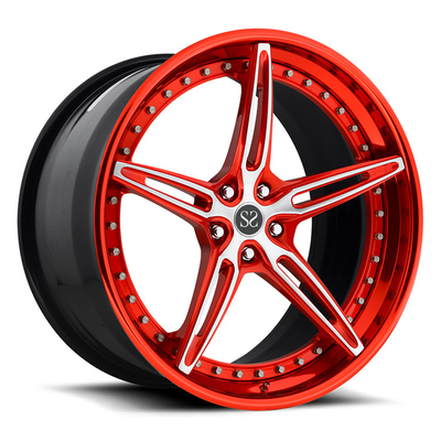 Custom 3-PC geschmiedete Felgen 19x9.0 und 19x12 für Mustang 350 Chasee 20