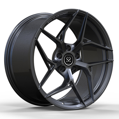 Schmiedete 21 Zoll geschwankter PC des Satin-Schwarz-1 Leichtmetallräder für Bmw M2 5x120