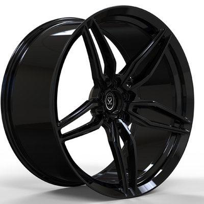 Kundenspezifisches geschmiedetes Rad des Glanz-Schwarz-Gewehr-Metall1pc für Mercedes Benz Glc 22x9 22x10.5 schwankte Leichtmetallfelgen