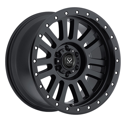 Kundenspezifische 18 19 20 und 21 Zoll 6 x 139,7 großes Lippenschwarzes geschmiedete Leichtmetallräder für Toyota Hilux