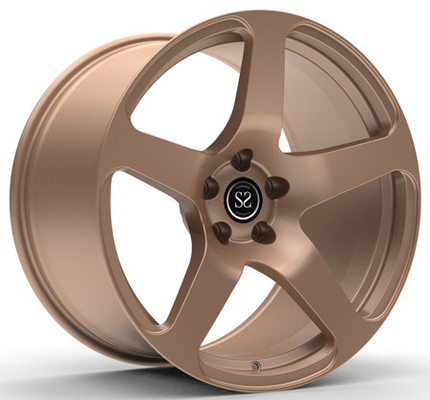 19x11 19 Zoll-kundenspezifisches 1-teiliges geschmiedetes Aluminiumlegierungs-dunkles Bronzerad für Auto-Kanten Ford Mustangs GT