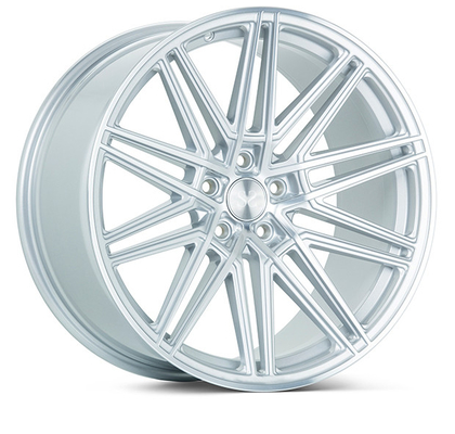 Hyper silberne gemalte auto-Rad-Kanten Monoblock 1-teilige geschmiedete Aluminium