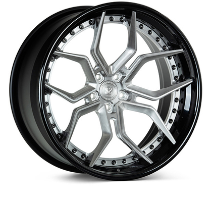 Cadillac Ferrari 5x120 schmiedete Legierung der Rad-A6061 T6 mit H-PCD 5X114.3