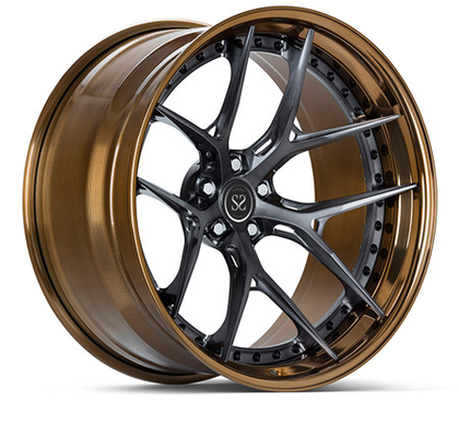 Kundengebundenes Luxus3-teiliges geschmiedet fasst Monoblock A6061 T6 ein