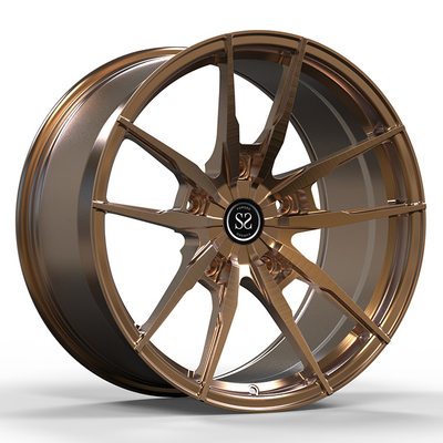 Geschmiedete Aluminium-21 Zoll Audi Rs 6 zweiteilige geschmiedete Räder 139.7mm Pcd