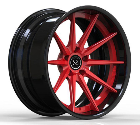 Fass Matte Black Forged Rims 19 Zoll schwankte Legierung 370z 19x8.5 19x9.5