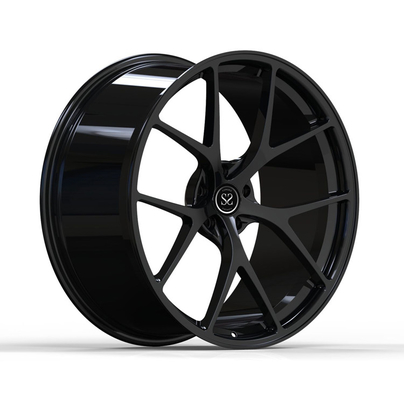 Monoblock-Glanz-Schwarzes schmiedete die 22 Zoll-Räder 5x114.3 für Legierung FXs Alu